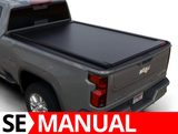 Tessera SE Manual Retractable Tonneau Bed Cover For 20-26 GMC/Chevrolet Sierra/Silverado 2500/3500 HD 6'9" Bed - 5212062605030 — view 2 of 8