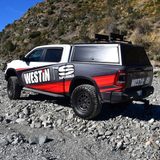 Westin EXP Aluminum Truck Topper 16-14165 For 2020-2026 Jeep Gladiator 5ft Bed — view 5 of 8