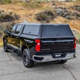 Westin EXP Aluminum Truck Topper For 2019-2026 GM Silverado/Sierra 1500 Crew Cab 5.8ft Bed — view 1 of 8