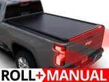 Tessera Roll+ Manual Retractable Tonneau Bed Cover For 20-26 GMC/Chevrolet Sierra/Silverado 2500/3500 HD 6'9"  Bed - 5212062603050 — view 1 of 8
