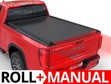 Tessera Roll+ Manual Retractable Tonneau Bed Cover For 19-26 GMC/Chevrolet Sierra/Silverado 1500 6'6"  Bed - 5212062602602 — view 1 of 8