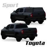 Fas-Top Traveler Sport | 2 in 1 Topper & Tonneau Cover For 2016-2023 Toyota Tacoma 6'2" Bed — view 1 of 8