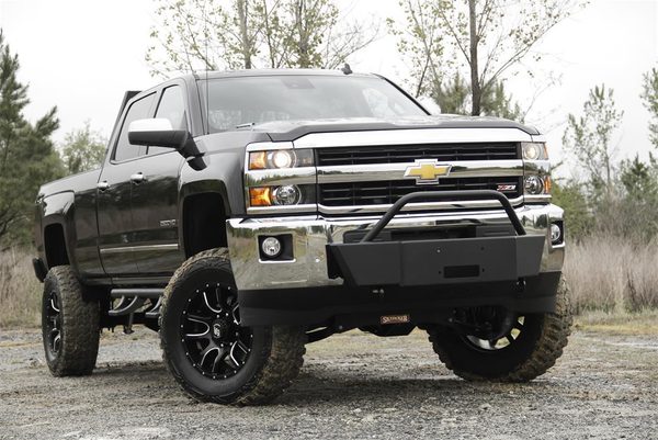 Fab Fours Winch Mount Front Bumpers For 2007-2013 Chevrolet/GMC Silverado/Sierra 1500 - GM07-N2050-1