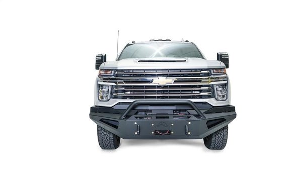 Fab Fours Red Steel Front Bumpers For 2020-2023 Chevrolet Silverado 2500/3500 - CH20-RS4962-1
