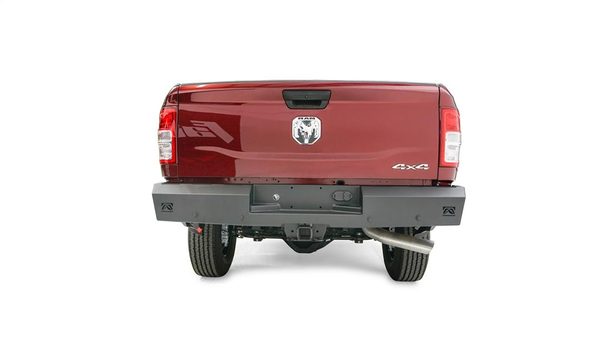 Fab Fours Red Steel Rear Bumpers For 2019-2026 RAM 2500/3500 - DR19-RT4450-1