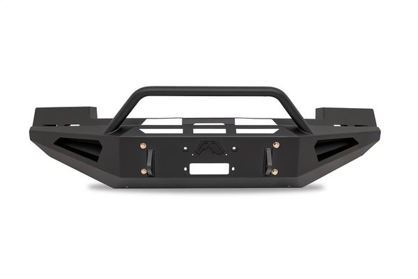 Fab Fours Red Steel Front Bumpers For 2005-2007 Ford F-250/350 - FS05-RS1262-1