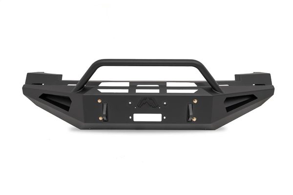 Fab Fours Red Steel Front Bumpers For 2007-2013 Chevrolet Silverado 1500 - CS07-RS2062-1