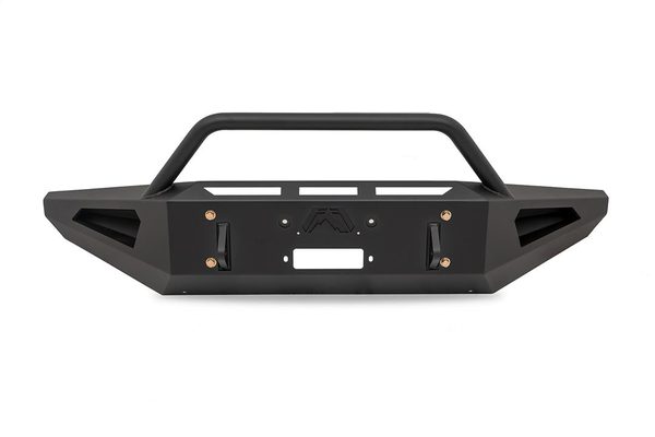 Fab Fours Red Steel Front Bumpers For 2017-2022 Ford F-250/350 - FS17-RS4162-1