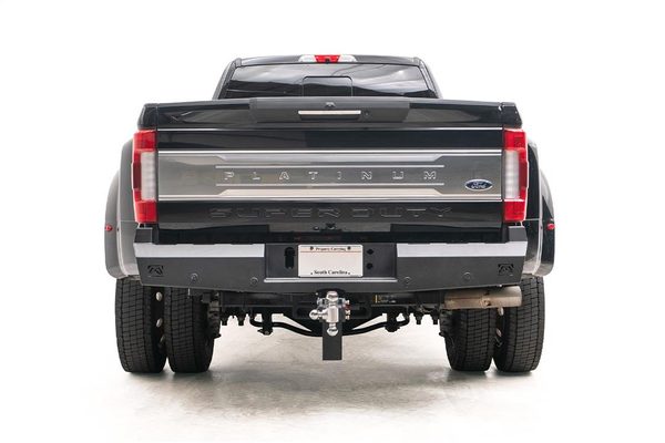 Fab Fours Red Steel Rear Bumpers For 2017-2022 Ford F-250/350 - FS17-RT4150-1
