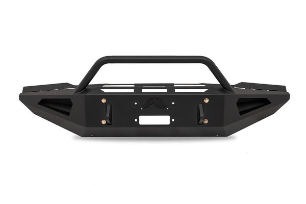 Fab Fours Red Steel Front Bumpers For 2007-2013 Toyota Tundra - TT07-RS1862-1