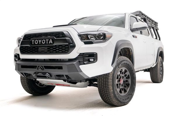 Fab Fours Winch Mount Front Bumpers For 2016-2023 Toyota Tacoma