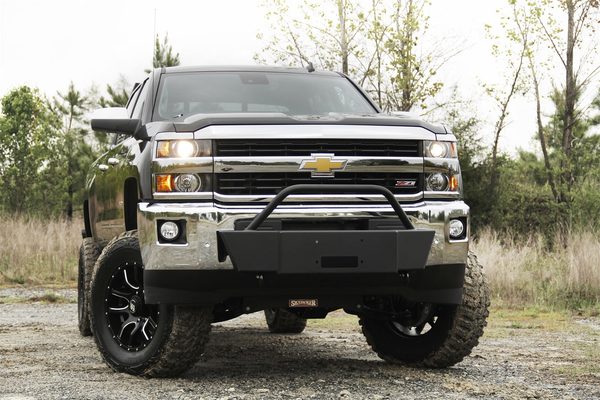 Fab Fours Winch Mount Front Bumpers For 03-06 Chevrolet/GMC Silverado/Sierra 2500 & 07 Classic - GM05-N1350-1
