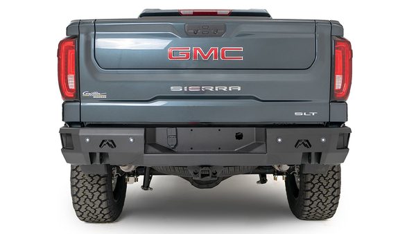 Fab Fours Premium Rear Bumpers For 2022-2026 Chevrolet/GMC Silverado/Sierra 1500 - GS23-W5851-1
