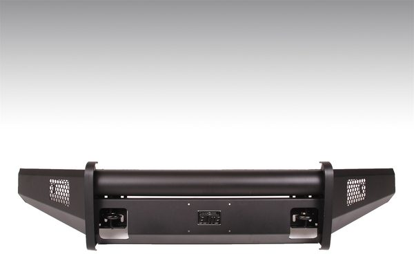 Fab Fours Black Steel Elite Front Bumpers For 2015-2017 Ford F-150