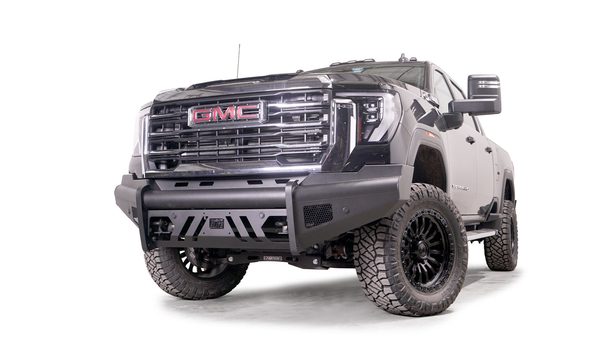 Fab Fours Black Steel Elite Front Bumpers For 2024-2025 GMC Sierra 2500/3500