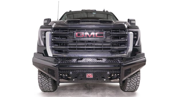 Fab Fours Black Steel Front Bumpers For 2024-2025 GMC Sierra 2500/3500