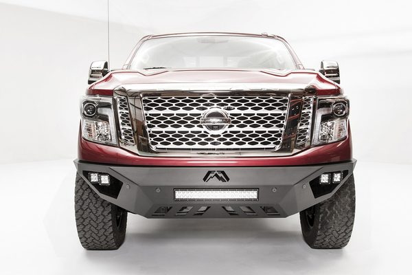 Fab Fours Vengeance Front Bumpers For 2016-2024 Nissan Titan XD & 2020-2024 Titan
