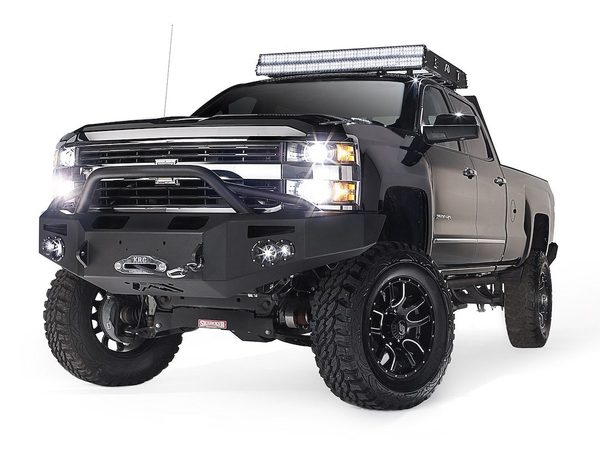 Fab Fours Premium Front Bumpers For 2003-2006 Chevrolet Silverado 2500/3500 & 2007 Classic - CH05-A1352-1