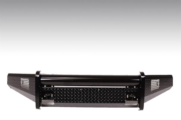 Fab Fours Black Steel Front Bumpers For 2015-2017 Ford F-150