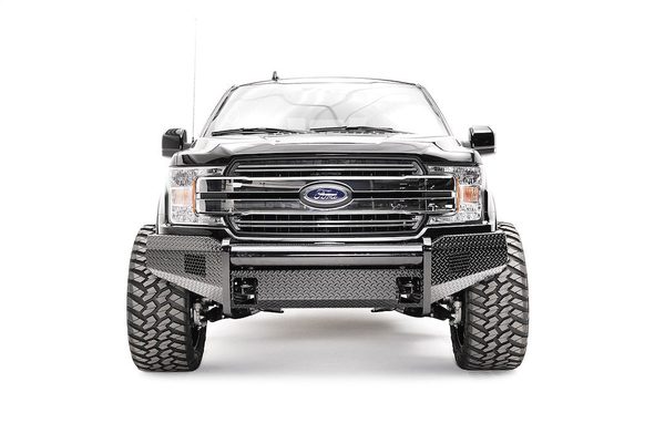 Fab Fours Black Steel Front Bumpers For 2018-2020 Ford F-150