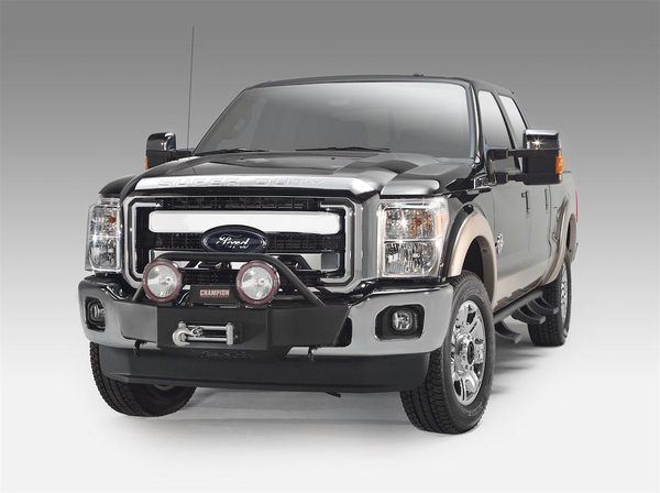 Fab Fours Winch Mount Front Bumpers For 2005-2007 Ford F-250/350/450 - FS05-N1250-1