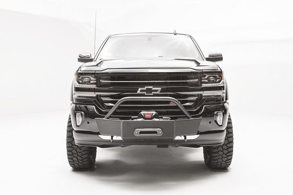 Fab Fours Winch Mount Front Bumpers For 2019-2018 Chevrolet/GMC Silverado/Sierra 1500 - GM16-N3350-1