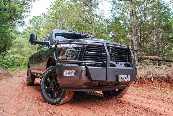 Fab Fours Winch Mount Front Bumpers For 2003-2018 Dodge RAM 2500/3500