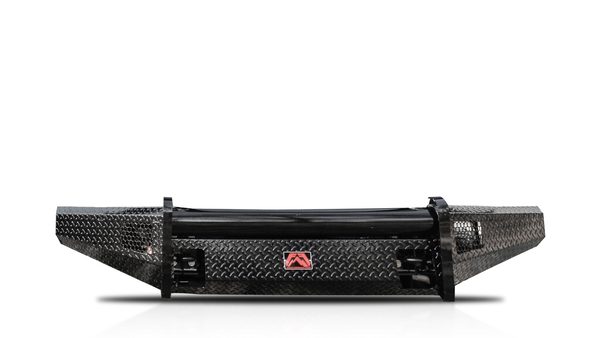Fab Fours Black Steel Front Bumpers For 2007-2013 Toyota Tundra