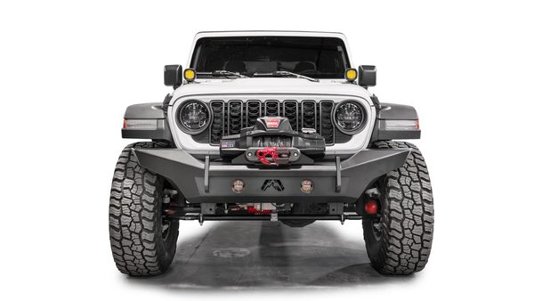 Fab Fours Lifestyle 3/4th Winch Bumper For Jeep Gladiator
