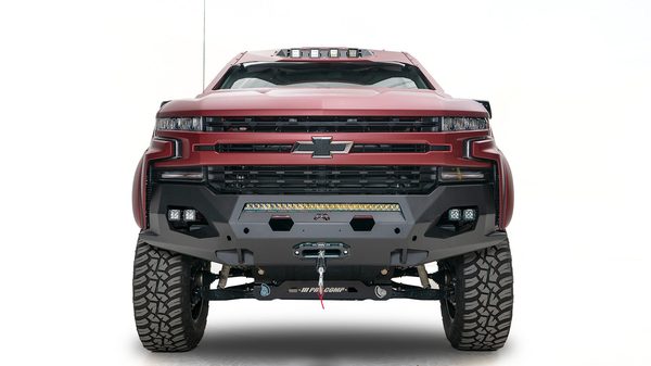 Fab Fours Matrix Front Bumpers For 2019-2021 Chevrolet Silverado 1500 & 2022 LD