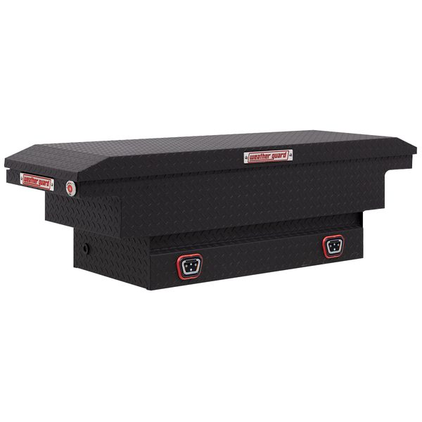 Weather Guard Compact Low-Profile Saddle Box