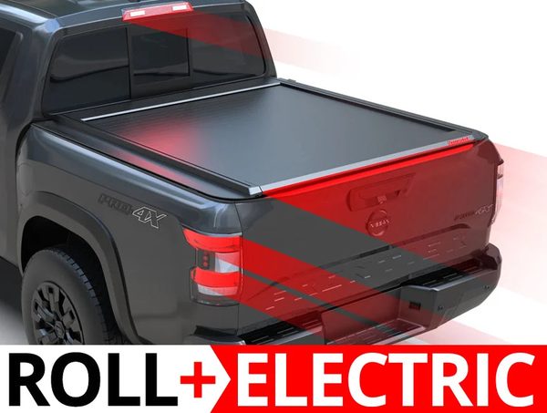 Tessera Roll+ Electric Retractable Tonneau Bed Cover For 22-26 Nissan Frontier 6'1" Bed - 5212062601896