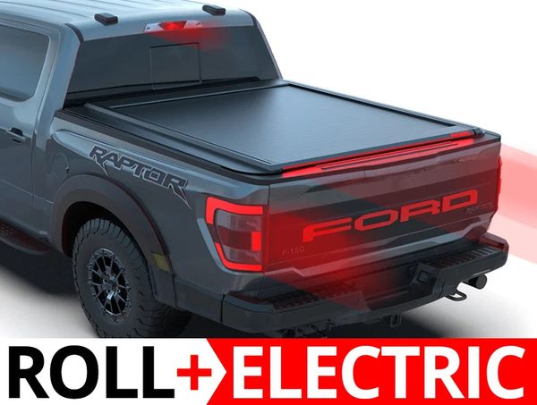 Tessera Roll+ Electric Retractable Tonneau Bed Cover For 15-20 Ford F-150 6'7" Bed - 5212062602312