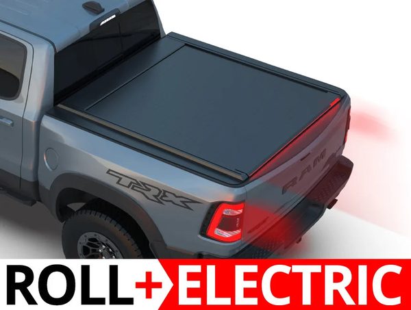 Tessera Roll+ Electric Retractable Tonneau Bed Cover For 02-26 Dodge RAM 1500 6'4" Bed - 5212062602497