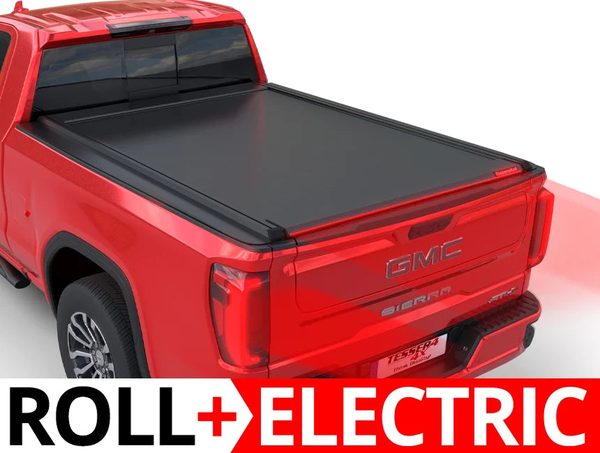 Tessera Roll+ Electric Retractable Tonneau Bed Cover For 19-26 GMC/Chevrolet Sierra/ Silverado 1500 6'6" Bed - 5212062602619