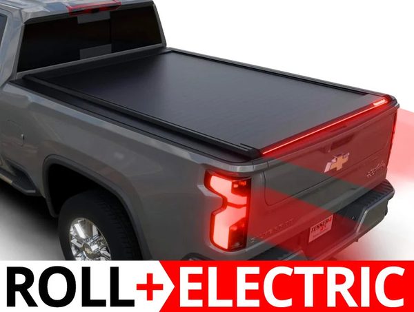 Tessera Roll+ Electric Retractable Tonneau Bed Cover For 20-26 GMC/Chevrolet Siera/Silverado 2500/3500 HD 6'9" Bed - 5212062603067