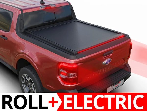 Tessera Roll+ Electric Retractable Tonneau Bed Cover For 22-26 Ford Maverick 4'4" Bed - 5212062603258