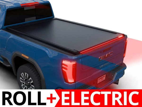 Tessera Roll+ Electric Retractable Tonneau Bed Cover For 15-19 GMC/Chevrolet Sierra/Silverado 2500/3500 HD 6'6" Bed - 5212062603579