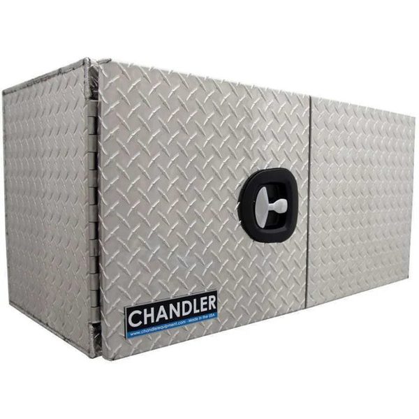 Chandler Underbody Aluminum Tread Plate Barn Door Toolbox