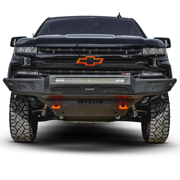 Westin Pro-Mod Front Bumper For 19-21 Chevrolet Silverado 1500 (Incl. 2022 LD) - 58-41215