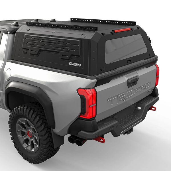 OPENROAD Aluminum Side Truck Cap For 2024-2026 Toyota Tacoma 6'2" Bed - PP2PL330005