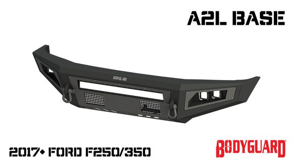 Bodyguard A2L Base Front Bumper For 2017-2022 Ford F-250/350 - GAF17B