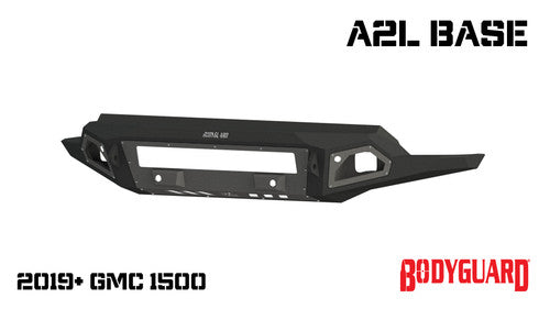 Bodyguard A2L Base Front Bumper For 2019-2021 GMC Sierra 1500 - GAG19A