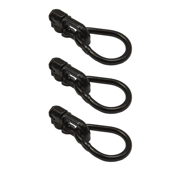Chandler ADAPT L-Track D-Ring w/ Oval Eyelet (3 Pack)