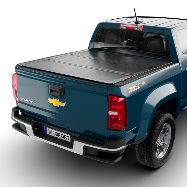 Worksport HD3 Quick Latch Hard Folding Tonneau Cover For 2015–2022 Chevrolet/GMC Colorado/Canyon 5'2" Bed - 4516250