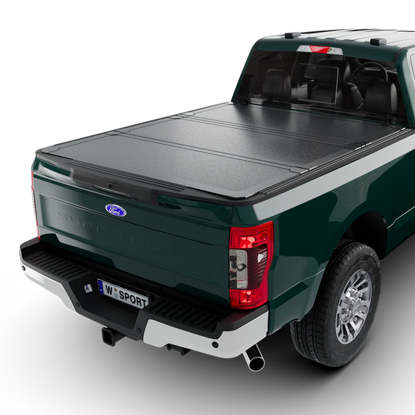 Worksport HD3 Quick Latch Hard Folding Tonneau Cover For 1999-2016 Ford F-250/350 6'9" Bed - 4532160