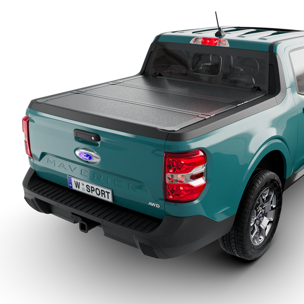 Worksport HD3 Quick Latch Hard Folding Tonneau Cover For 2022-2026 Ford Maverick 4'4" Bed - 4538140