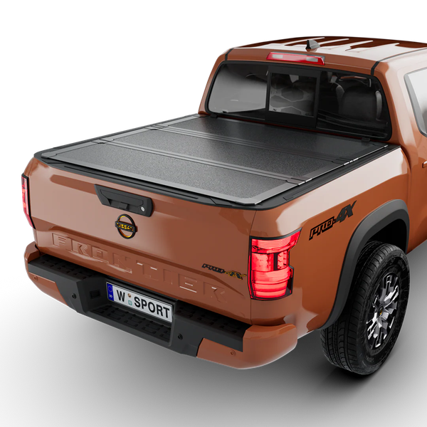 Worksport HD3 Quick Latch Hard Folding Tonneau Cover For 2005-2021 Nissan Frontier 5' Bed