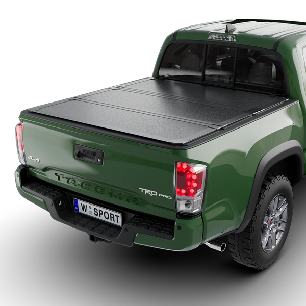 Worksport HD3 Quick Latch Hard Folding Tonneau Cover For 2016-2023 Toyota Tacoma 5'1" Bed - 4575251