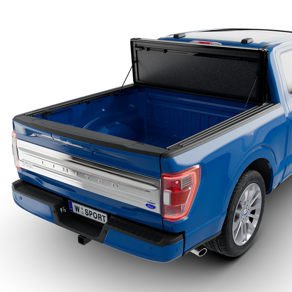 Worksport AL4 Flip-Up Hard Trifold Tonneau Cover For 2004-2014 Ford F-150 5'7" Bed - 4931250